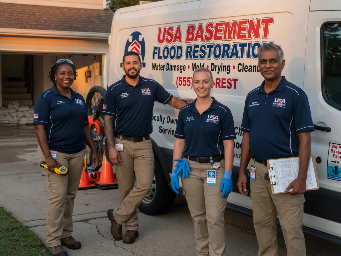 Basement Flood Cleanup company in Green Valley, IL